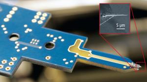 The Atomic Force Microscope (AFM) is an important tool in materials science and used for mechanical scanning of surfaces