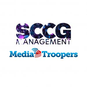 SCCG Management and Media Troopers Logo