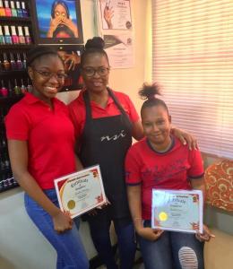 Nail Technician Graduation