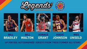 Bill Bradley, Bill Walton, Magic Johnson, Horace Grant, Wes Unseld