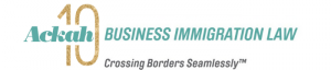 We are pleased to announce that Ackah Business Immigration Law has been named Alberta's Leading Immigration Law Specialist of the Year by the 2021 Leading Advisor Awards Ackah Law logo