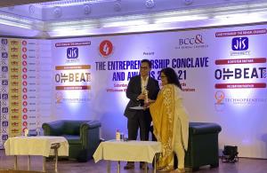 Capital Numbers winning at the Bengal Entrepreneurship Conclave and Awards 2020-21