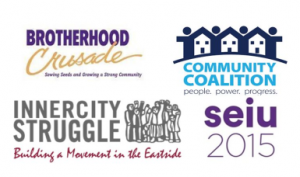 WHAT: Leaders of South L.A. and communities of color including Community Coalition, InnerCity Struggle, SEIU 2015, and Brotherhood Crusade demand that Los Angeles leaders adopt an equitable funding plan that is reflective of our communities and core values one year after COVID-19
