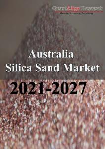 Australia silica sand market report by QuantAlign Research