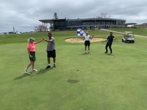 Golfers at Mandurah Country Club