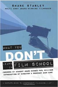 Book Cover That Looks Like A Hollywood Script Spelling Out The Title "What You Don't Learn In Film School"