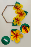 Hibiscus flowers symbolize good fortune