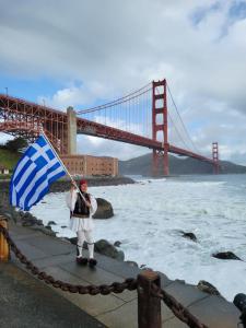 Greek Flag San Francisco