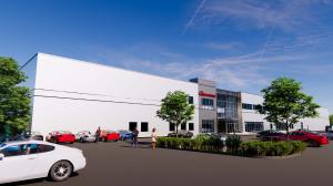 A render of the new Edwards Product Company in Haverhill, MA