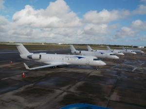 Elite Airways fleet of CRJ Jet Aircraft