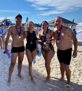 Pictured Stuart Gordon, Jennifer Skiff, Carly Lambert, and Michael Berry | Photo Credit:  Kellie Moxham