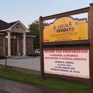 Local Leaders: The Podcast is located at 181 Del Norte Ave. Denham Springs, LA 70726, right in the heart of Livingston Parish.