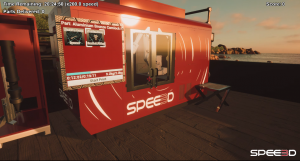 SPEE3DCraft Printer Simulator Ship environment - SPEE3D