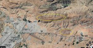 1-Satellite imagery on the general location of Kenesht and Panj Pelleh Sites Iran IRGC secxret missile sites