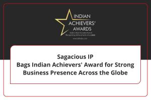 Sagacious IP Bags Indian Achievers’ Award