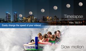 Change the speed of your videos and make a timelapse video