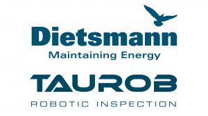 Dietsmann Maintaining Energy logo and Taurob Robotic Inspection logo