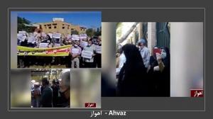 4 April 2021 - Ahwaz- Enraged Retirees Protest in 23 cities, Iran - 1