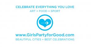 Join the Club Girls Party for Good Travel to Celebrate Everything You Love Art + Food + Sport #girlspartyforgood #escapetocelebrate #luxurytravel www.GirlsPartyforGood.com