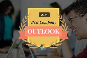 Comparably 2021 Best Company Outlook Award