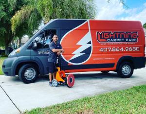 Lightning Carpet Care Truck