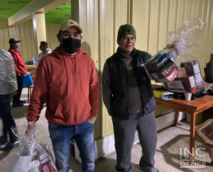<img src="image4.png" alt="Immigrant workers in Abbotsford, Canada receiving their care package at Iglesia Ni Cristo (Church Of Christ) event" />