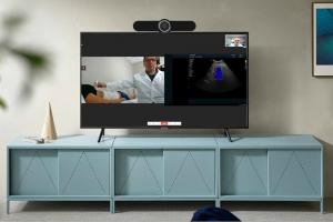 TeleRay Telehealth TV Kit for home or hospital. Convert any TV into a professional telehealth station.