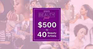 ENVY, a new visual marketplace for local beauty services, is reinvesting in the very community they set out to help before the pandemic.