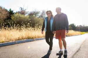 Joyce Shulman and Eric Cohen, Co-Founder and CEO of 99 Walks