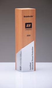 Bitdefender Certified Advanced Threat Protection Trophy 2020