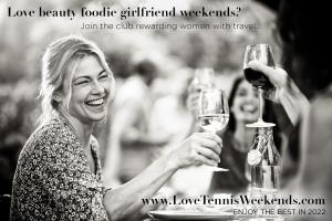 Participate in Recruiting for Good to Enjoy a Beauty Foodie Championship Tennis Weekend at Indian Wells #lovetennisweekend #recruitingforgood www.LoveTennisWeekends.com