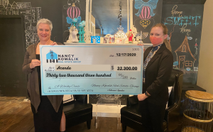 Every year Nancy Kowalik and her team at Nancy Kowalik Real Estate Group donate to their philanthropic choice, Acenda Integrated Health (formerly Robin's Nest, Inc
