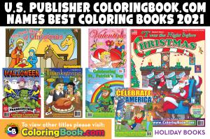 ColoringBook.com holiday coloring books