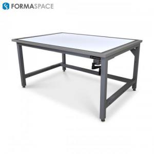 traditional drafting table with modern ergonomic features