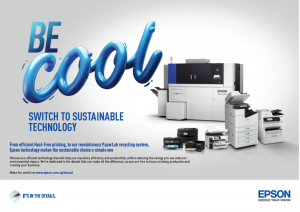 Epson Be Cool, Switch to Sustainable Technology