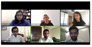 Participants of the Right to Freedom of Speech Webinar by Mazeltov - Innovation and Justice