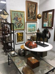 The merchandise at Peachtree Battle Antiques & Interiors is provided by 40 seasoned dealers, providing an array of American, French and English antiques and fine art.