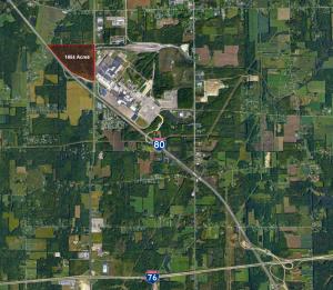 165 acre site across from Lordstown Motors