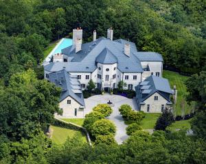 European-style stone estate
