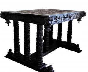 Auction Life will follow up a successful Whimsical Worldly Wonders Winter Auction in February with a two-day, two session auction slated for Tuesday and Wednesday, May 18th and 19th Late 18th century Italian walnut table crafted in the 16th century style