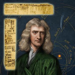 Sir Isaac Newton’s handwritten notes and calculations, ideas later formalized in his iconic work, Principia (est. $100,000-$150,000).