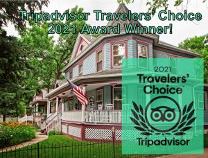 Holden House 1902 Bed & Breakfast Inn today announced it has been recognized as a 2021 Travelers’ Choice award winner for Top Hotels worldwide Holden House has received the coveted Tripadvisor Travelers' Choice Award in 2021