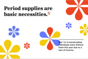 Alliance for Period Supplies design