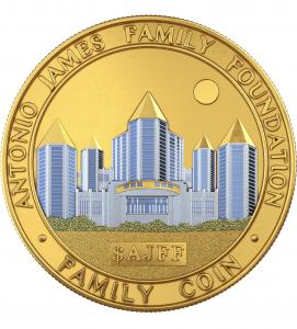 Image of Family Coin ($AJFF) Gold