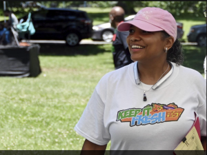 Naijha Wright-Brown at 2019 Keep It Fresh Fest in Baltimore, MD