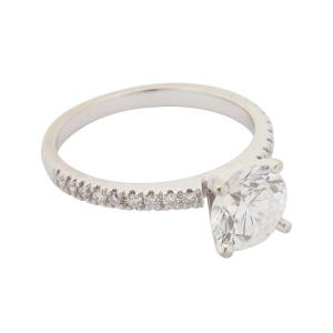 Dazzling diamond solitaire ring with 1.99-carat center stone, 14kt white gold band, a fabulous investment-grade natural diamond (est. CA$18,000-$20,000).