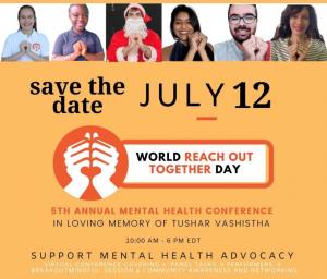July 12, 2021, marks the fifth annual World Reach Out Together Day.