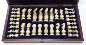An online-only Estate Fine Art & Antique auction packed with over 300 quality lots, mostly pulled from prominent estates throughout New England, is planned for Thursday, June 17th, by Bruneau & Co Immaculate, hand-carved Alaskan Inuit walrus ivory chess set, the pieces modeled after native fauna with exquisite calcification. Estimate: 3,000-$5,000.