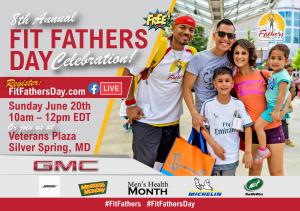 Free Fit Fathers Day (online and onsite) on June 20th from 10am to 12pm