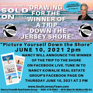 Tune in to the live drawing on Nancy Kowalik Real Estate Group's Facebook Page June 10 at 2pm